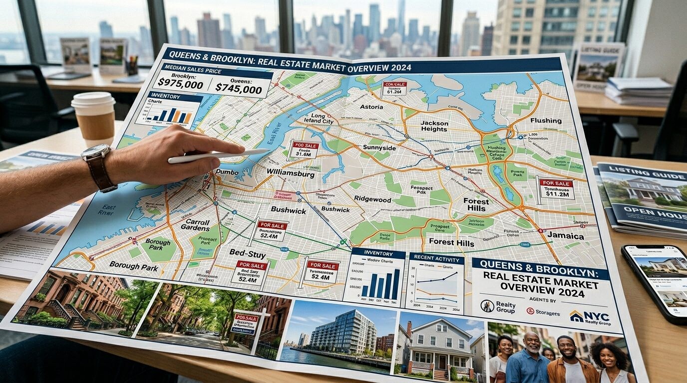 Real Estate in New York: The Complete Queens & Brooklyn Buyer’s, Seller’s & Investor’s