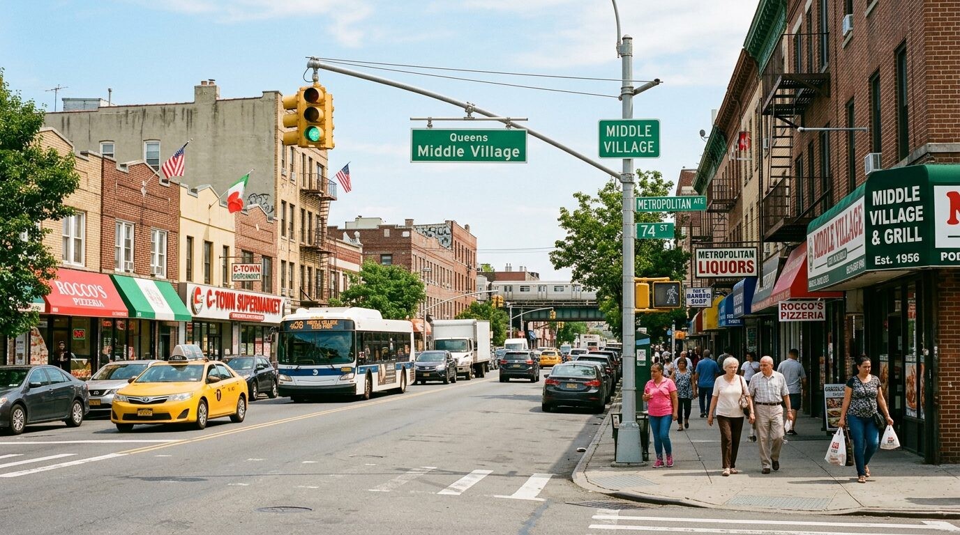 Buy Your Home in Middle Village 2 Buy a home in Middle Village, Queens NY — Quiet neighborhood · Homes by Agatha
