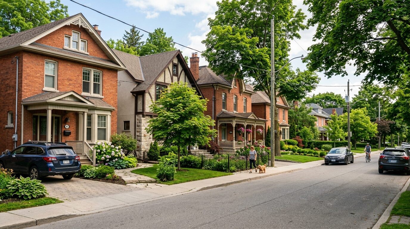 Homes for sale in Richmond Hill, Queens NY — Residential street · Homes by Agatha