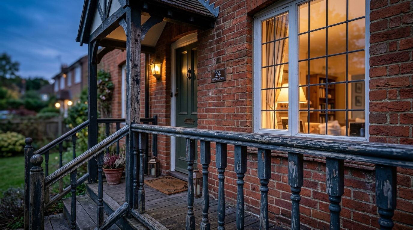 Saint Albans, Queens NY real estate — Home exterior twilight · Homes by Agatha