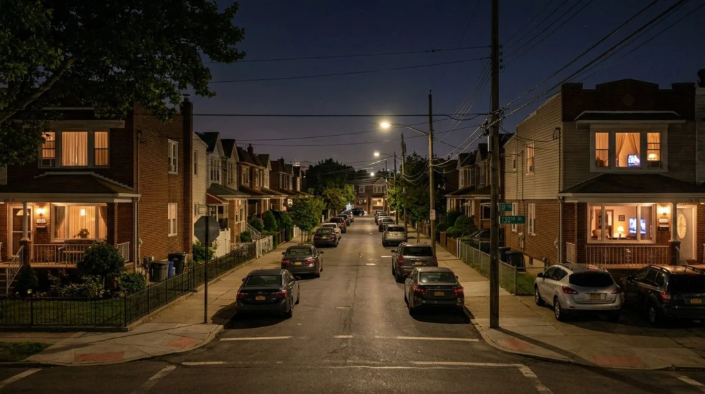 Sell Your Home in South Ozone Park 2 Sell my house in South Ozone Park, Queens NY — Night scene · Homes by Agatha