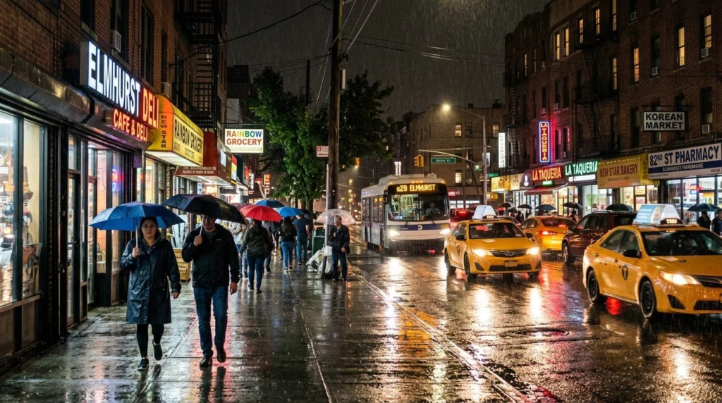 Sell Your Home in Elmhurst 2 Sell my house in Elmhurst, Queens NY — Rainy evening · Homes by Agatha