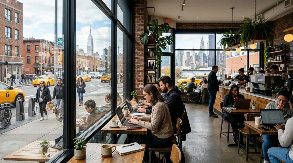Buy a home in Long Island City, Queens NY — Scene street · Homes by Agatha