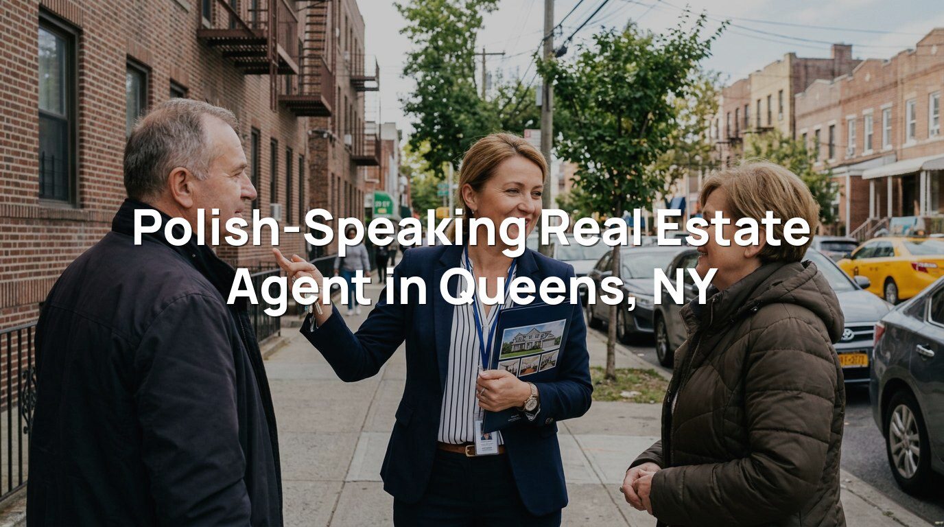 Polish-Speaking Real Estate Agent in Queens, NY