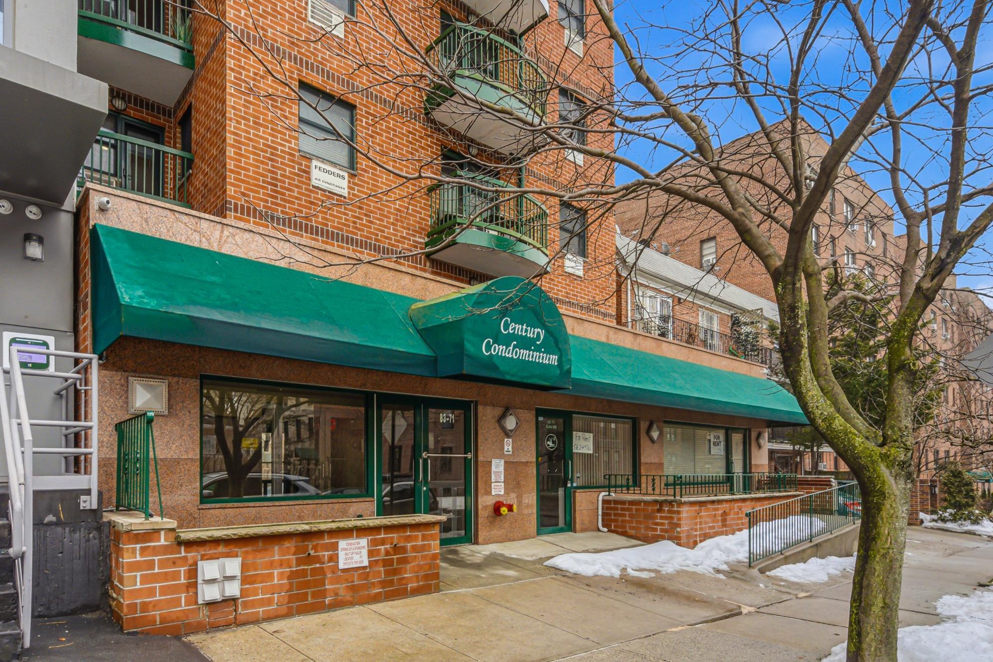 Entrance of Century Condominium, a Richmond Hill, Queens NY condo building — Homes by Agatha