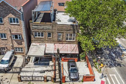 Aerial view of 708 Snediker Avenue, a Brooklyn, NY home for sale — Homes by Agatha