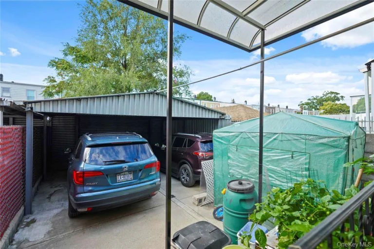Ozone Park, Queens NY property for sale — 94-32 77th Street driveway | homes with parking Queens | Agatha Lubas, Homes by Agatha