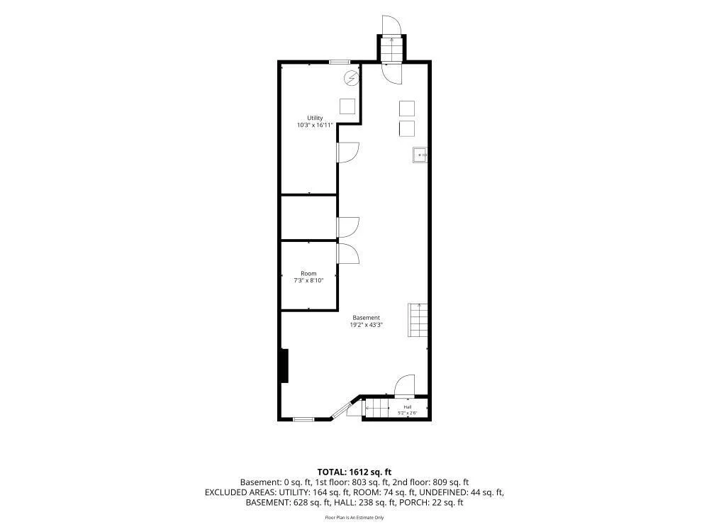 Floor plan 1 — two-family house for sale at 54-18 Nurge Avenue, Maspeth, Queens NY