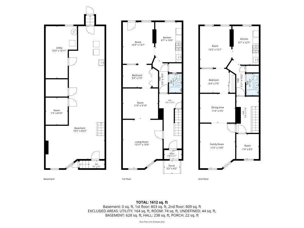 All floors — two-family house for sale at 54-18 Nurge Avenue, Maspeth, Queens NY