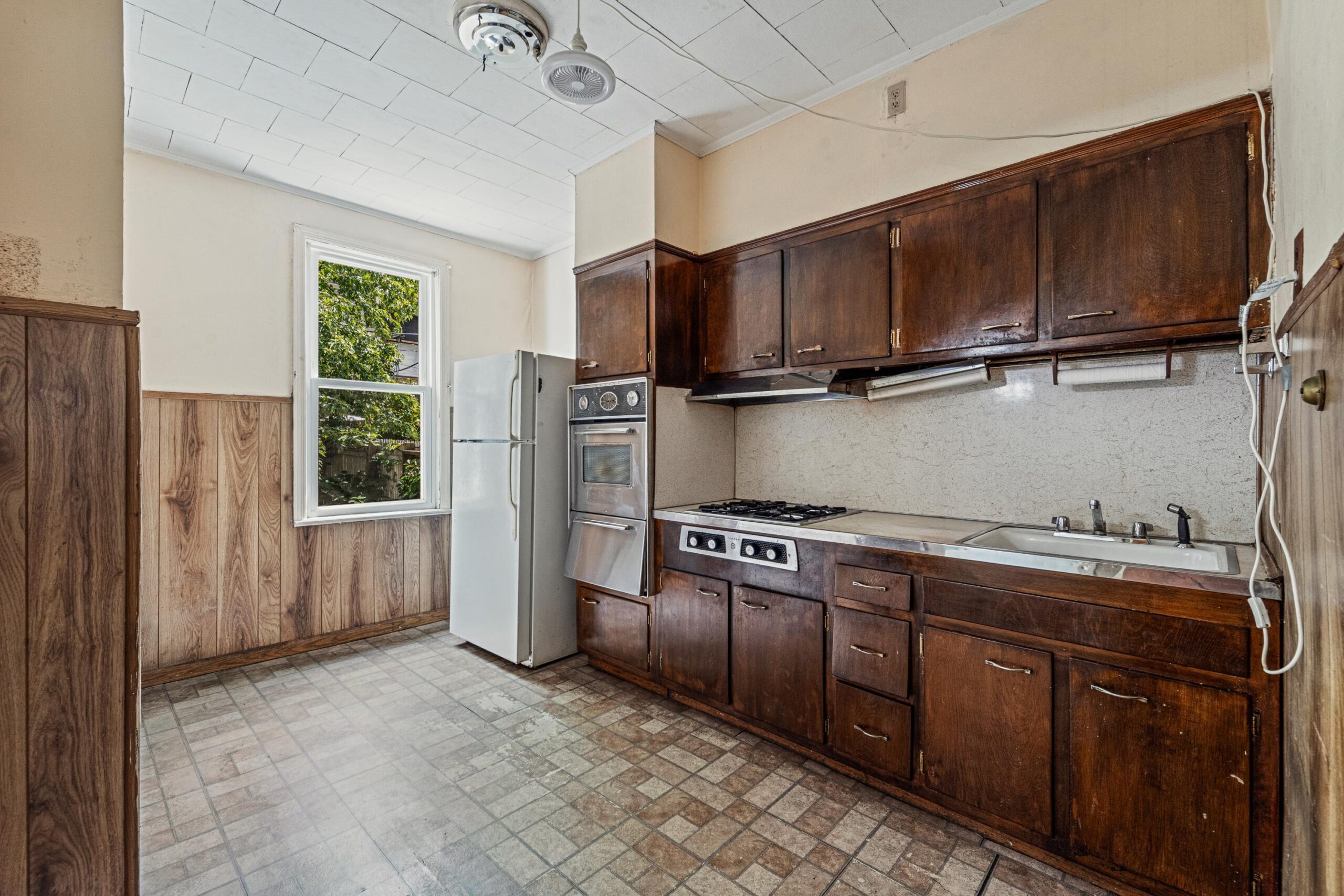Homes for sale in Maspeth — 54-18 Nurge Avenue kitchen | Queens two-family house | Agatha Lubas, Homes by Agatha