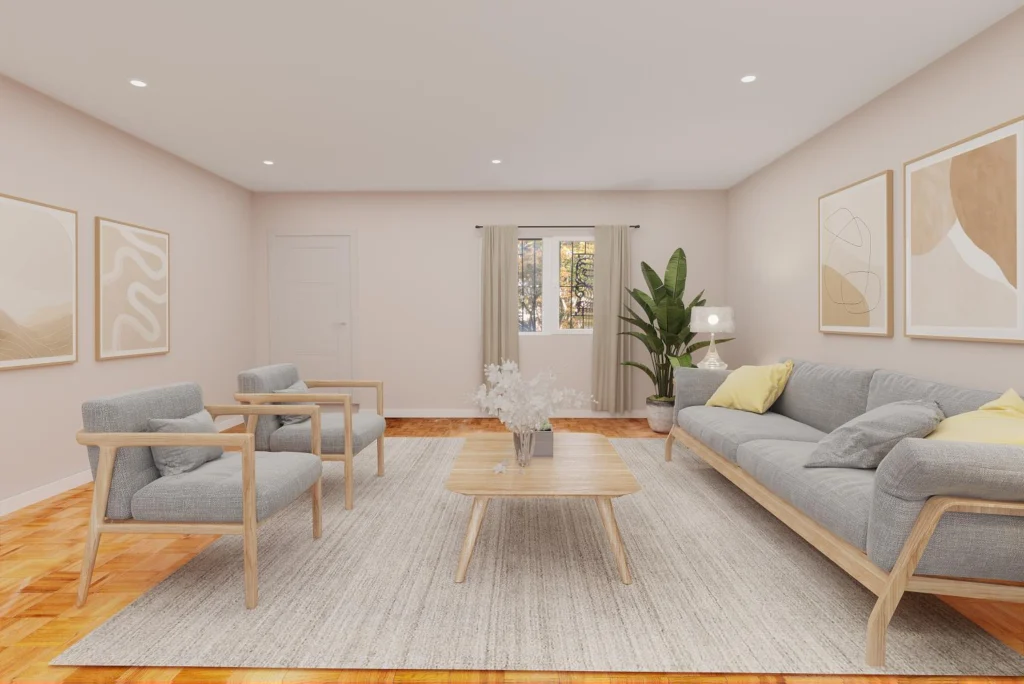 Single-family home sold in Brooklyn NY — 563 Powell Street dining area