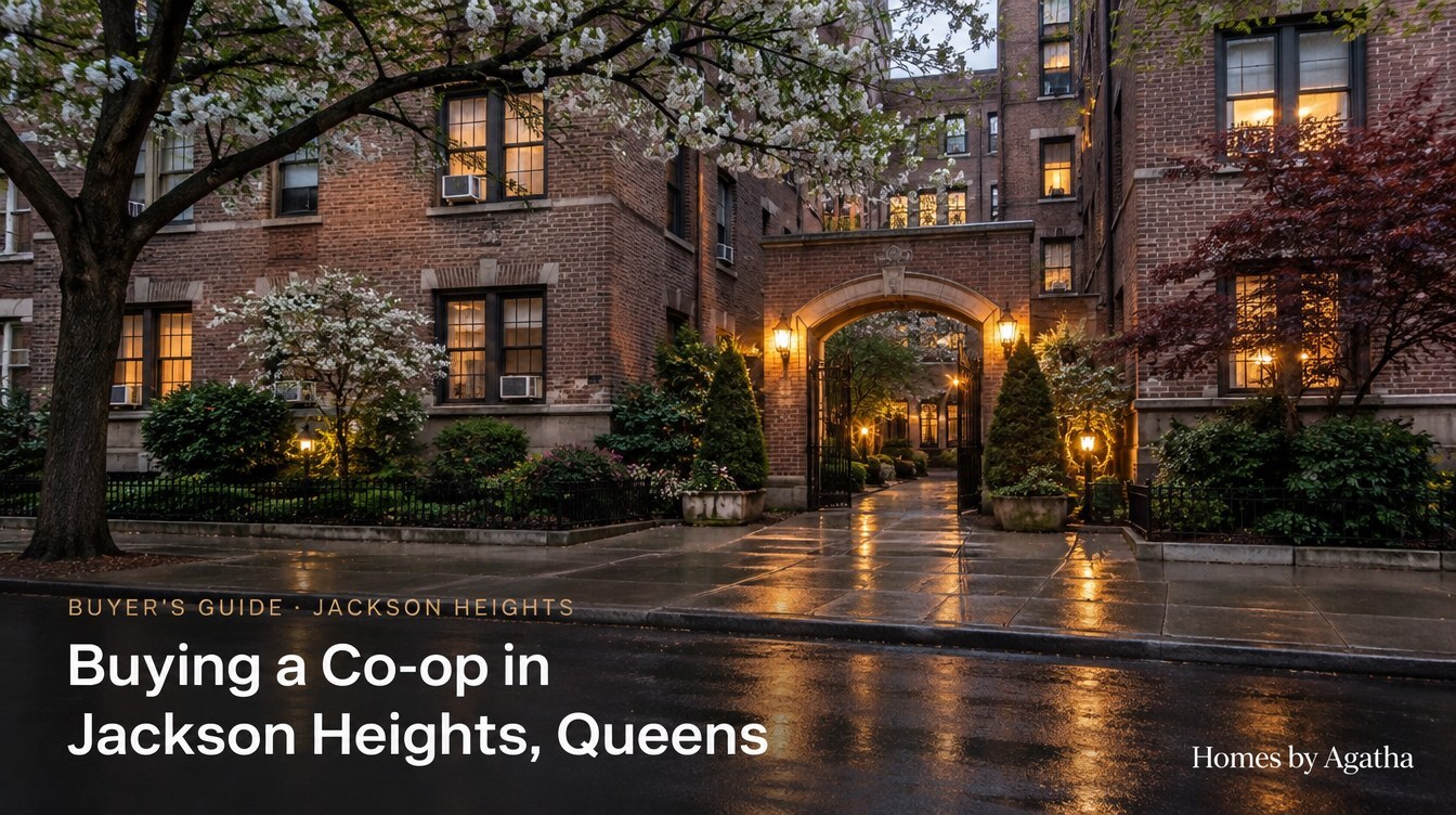 Buying a Co-op in Jackson Heights, Queens: Garden Co-ops, Board Approval and Landmark Rules