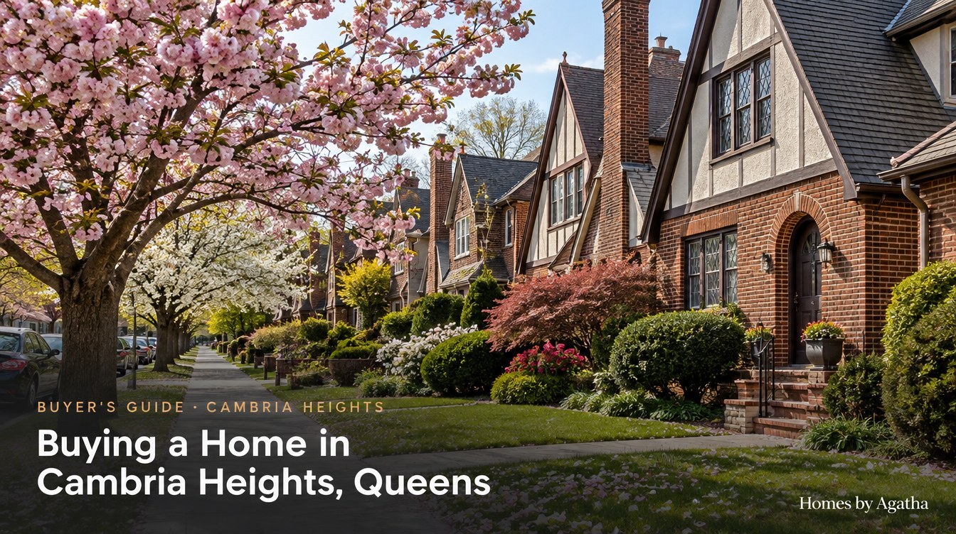 Buying a home in Cambria Heights Queens — Tudor house due diligence guide by Homes by Agatha