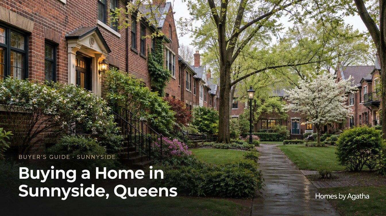 Buying a Home in Sunnyside, Queens: Landmark Row Houses, Pre-War Co-ops and What to Check First