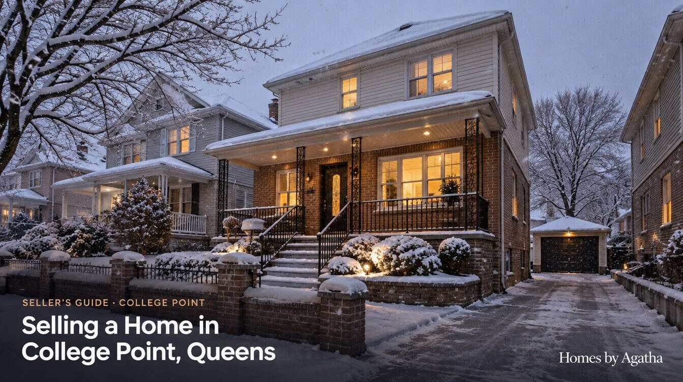 Selling a home in College Point Queens NY — CMA pricing, disclosures and seller costs guide by Homes by Agatha