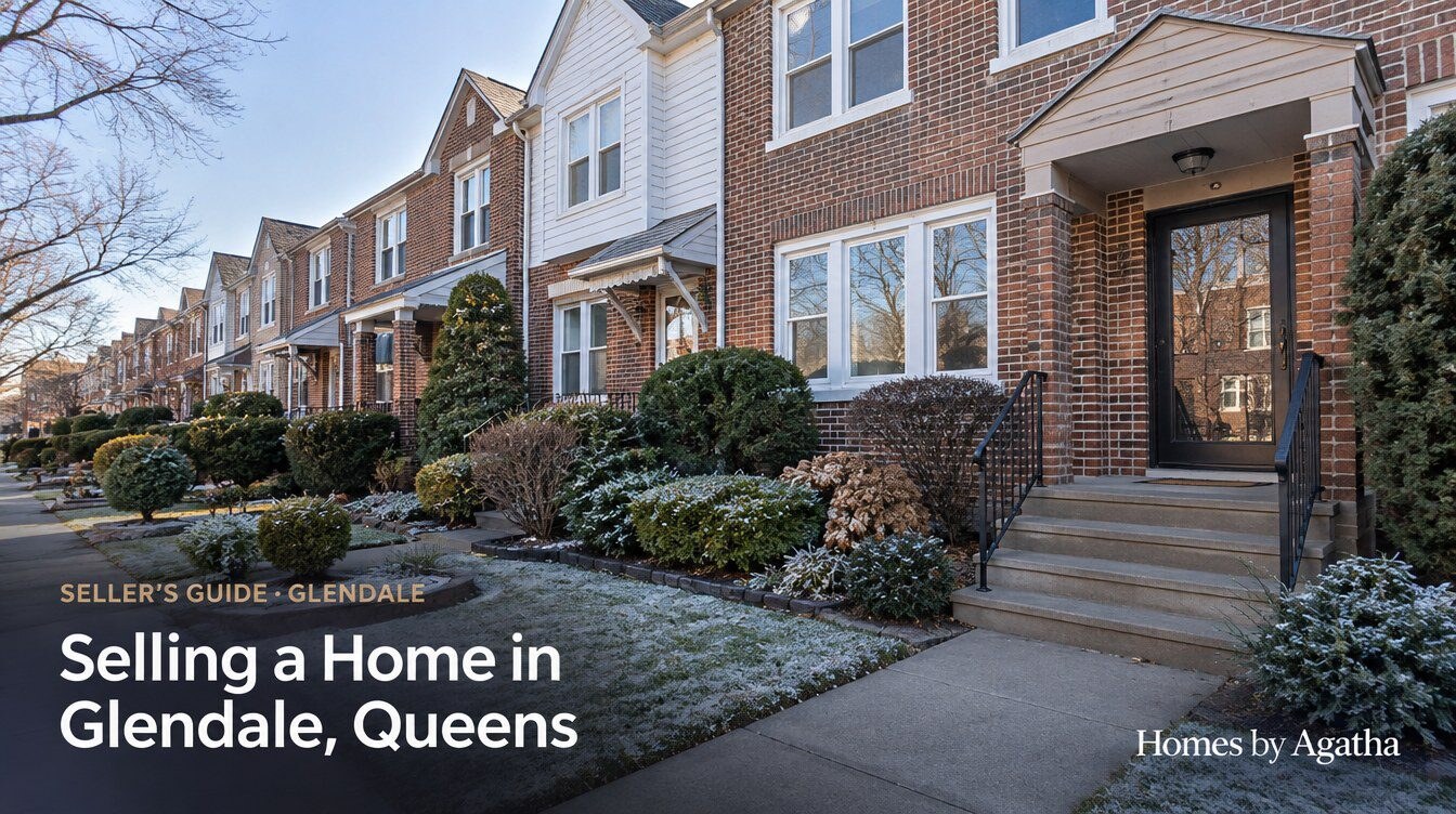 Selling a Home in Glendale Queens: How Row Houses and Two-Families Are Priced, Prepared and Sold